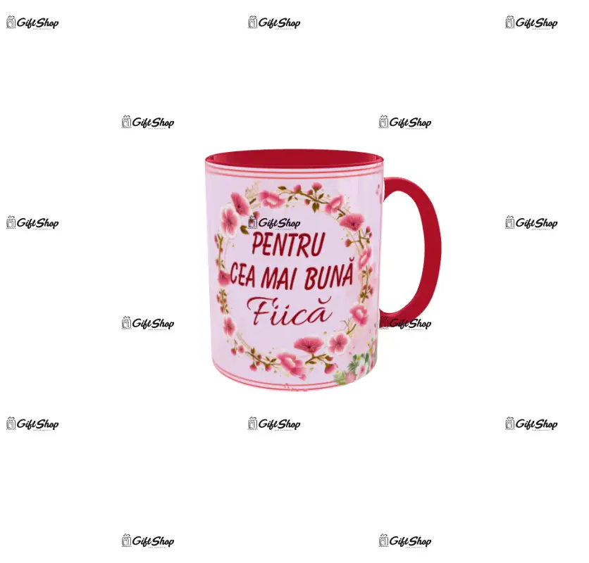 Pentru cea mai buna fiica, cana ceramica, 330ml, cgs1193c